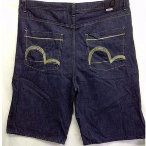 Qruel Men's Blue Denim Jeans Shorts 46